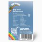 Preview: Rückseite der BudVoyage Big Bud Feminisiert Verpackung – Wichtige Informationen zu Blütezeit, Pflanzengröße, THC-Gehalt & Ertrag auf einen Blick.