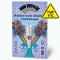 Preview: Bud Voyage Bubble Gum Sherb Feminisiert Packung Vorderseite mit Logo und Cannabissblüten