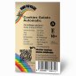 Preview: Rückseite der Bud Voyage Cookies Gelato Automatic Verpackung – Wichtige Informationen zu Blütezeit, Pflanzengröße, THC-Gehalt & Ertrag auf einen Blick.