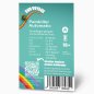 Preview: Rückseite der Bud Voyage Painkiller CBD Automatic Verpackung – Wichtige Informationen zu Blütezeit, Pflanzengröße, CBD- & THC-Gehalt auf einen Blick.