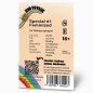 Preview: Rückseite der Bud Voyage Special #1 Feminisiert Verpackung – Wichtige Informationen zu Blütezeit, Pflanzengröße, THC-Gehalt & Ertrag auf einen Blick.