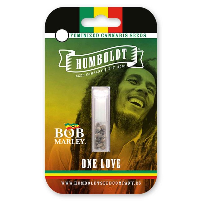 Humboldt Seed Company One Love Sativa feminisierte Cannabissamen Packung